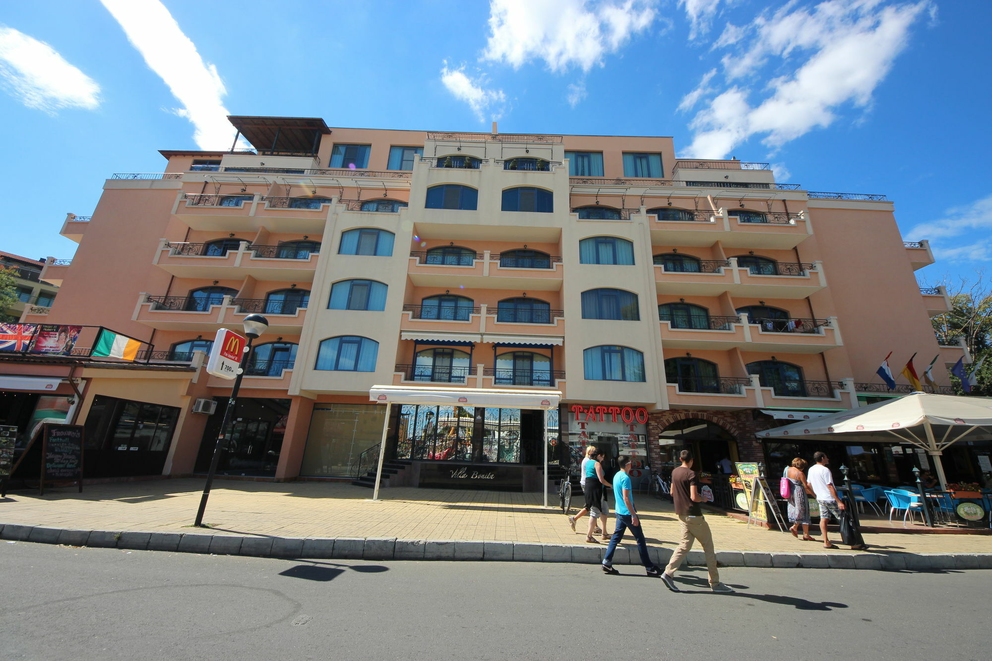 Menada Villa Bonita Apartments Sunny Beach Exterior foto